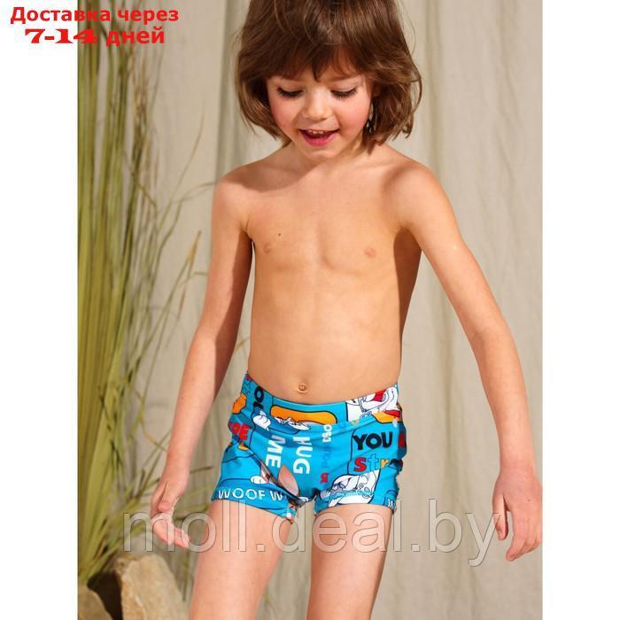 Плавки-шорты для мальчиков, рост 110 см - фото 2 - id-p214900998