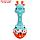 Музыкальная игрушка "Весёлый жирафик", звук, свет, цвет голубой, фото 5