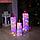 Фигура светодиодная "Цветные свечи", 60/50/40 см, 100LED, 220V, МУЛЬТИ, фото 3