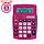 Калькулятор настольный Citizen 8-разр 120*87*22мм, 2-е питание, розовый SDC-450NPKCFS, фото 3