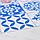 Набор салфеток сервировочных Доляна "Мозаика", 4 шт, 45х30 см, цвет синий, фото 4