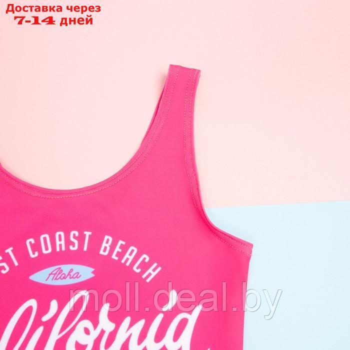 Купальник детский KAFTAN "Пляж", рост 134-140 см, розовый - фото 9 - id-p216652779