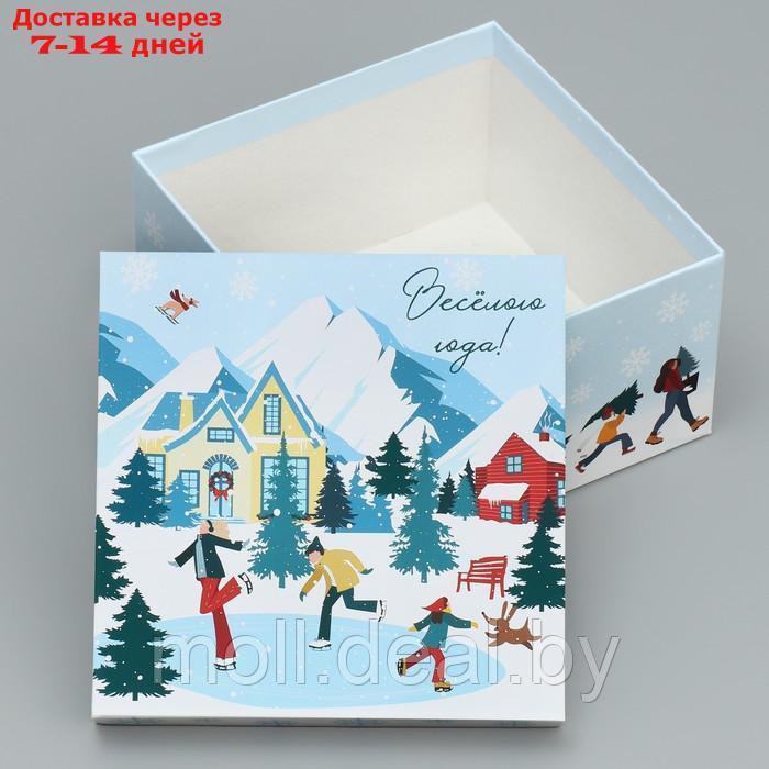 Набор подарочных коробк 6 в 1 "С Новым годом", 10 × 10 × 6 20 × 20 × 11 см - фото 2 - id-p216655171