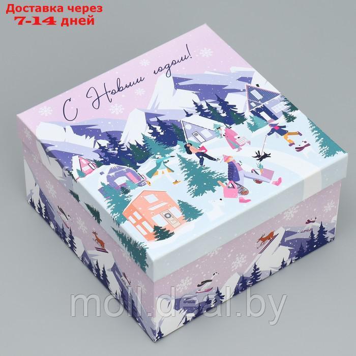 Набор подарочных коробк 6 в 1 "С Новым годом", 10 × 10 × 6 20 × 20 × 11 см - фото 6 - id-p216655171