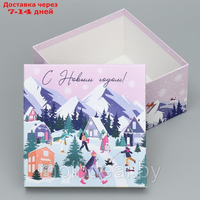 Набор подарочных коробк 6 в 1 "С Новым годом", 10 × 10 × 6 20 × 20 × 11 см - фото 7 - id-p216655171