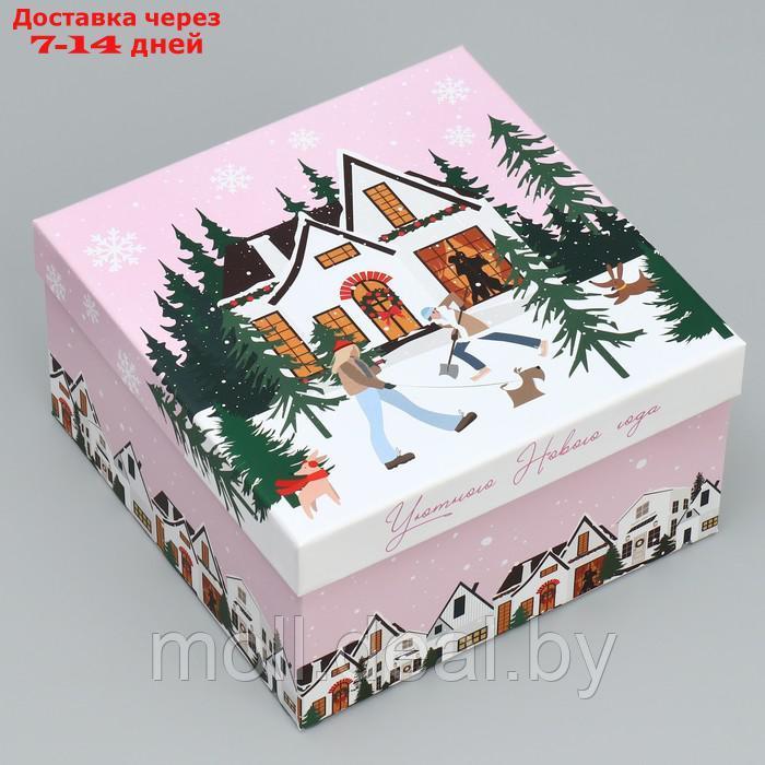 Набор подарочных коробк 6 в 1 "С Новым годом", 10 × 10 × 6 20 × 20 × 11 см - фото 8 - id-p216655171