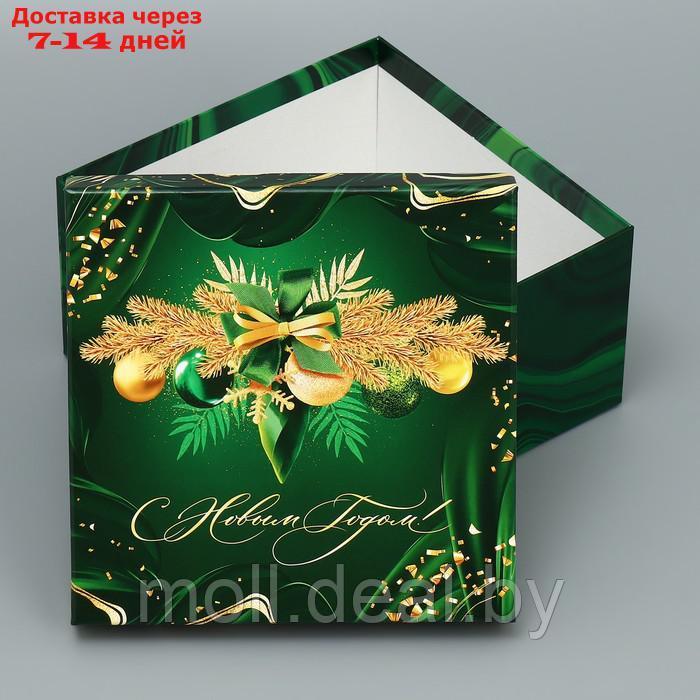 Набор подарочных коробк 6 в 1 "Новогодний подарок", 10 × 10 × 6 20 × 20 × 11 см - фото 9 - id-p216655194