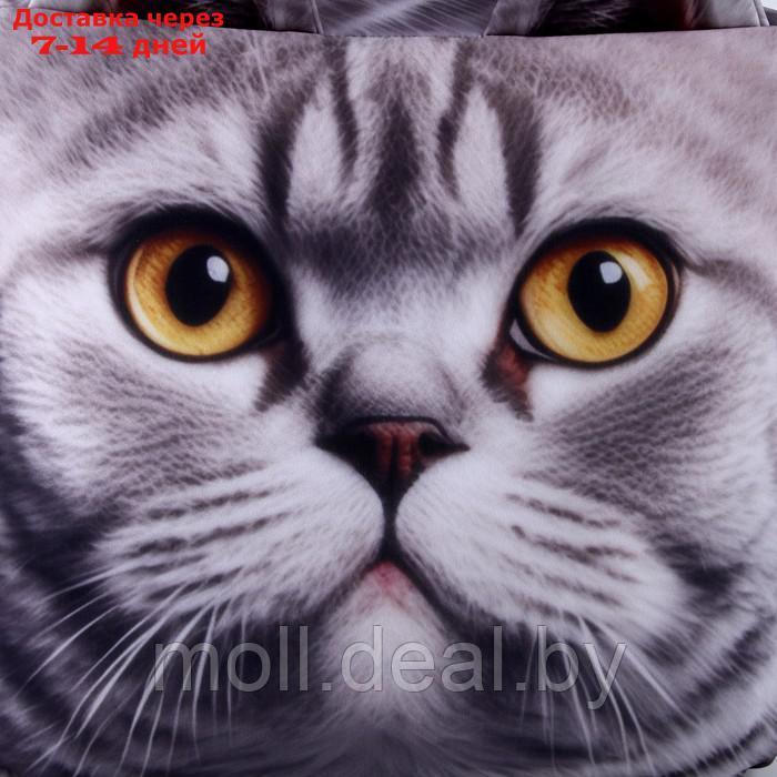 Антистресс кубы "кот", серый - фото 3 - id-p216656209
