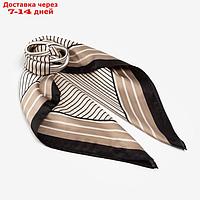 Платок женский MINAKU размер 70*70 см, цвет черный