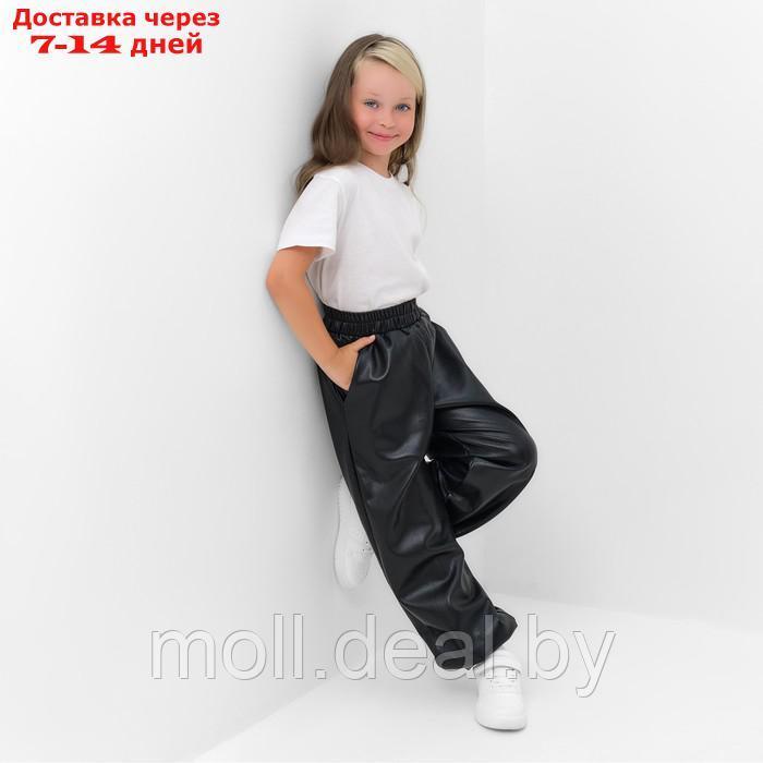 Брюки для девочки KAFTAN р. 32 (110-116 см), черный - фото 5 - id-p216656409