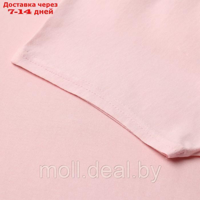 Пижама для девочки (футболка и шорты) MINAKU, цвет розовый, рост 98 см - фото 8 - id-p216655517