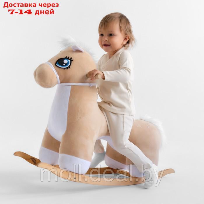 Комплект детский (кофта и штаны) MINAKU, цвет молочный, рост 74-80 см - фото 5 - id-p216655528