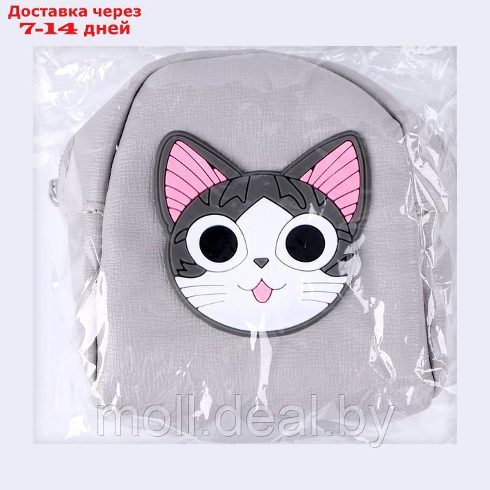 Сумка для куклы "Милый кот", цвет серый - фото 7 - id-p216654566
