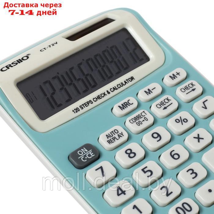 Калькулятор настольный 12-разрядный CT-72V, двойное питание - фото 3 - id-p216654683