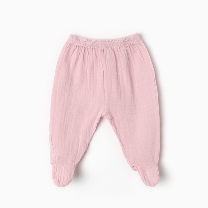 Комплект для новорождённых (распашенка, ползунки, рукавички), цвет розовый, рост 62 см - фото 2 - id-p216664585