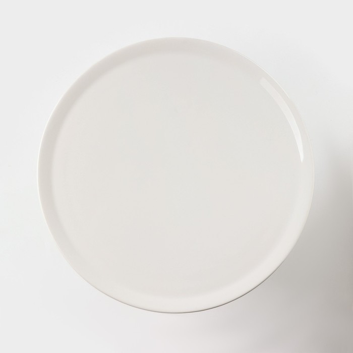 Подставка керамическая для торта Доляна «Кролл», 25×10 см, цвет белый - фото 2 - id-p177022727