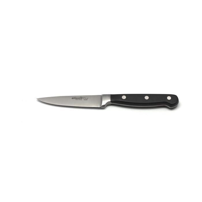 Нож для овощей Atlantis, цвет чёрный, 9 см - фото 1 - id-p216712558
