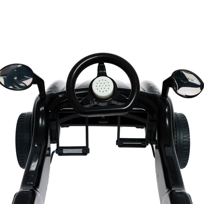 Машина-каталка педальная Cool Riders, с клаксоном, цвет чёрный - фото 6 - id-p211524158