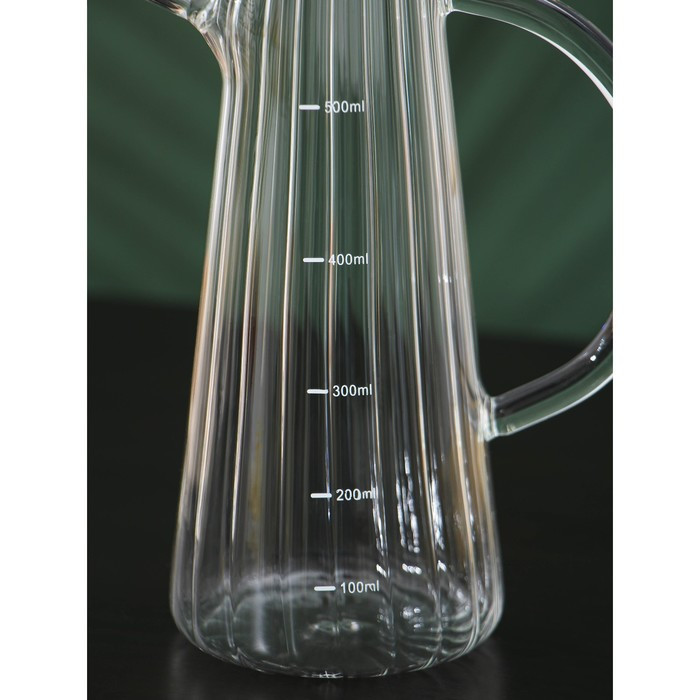 Бутыль стеклянный для соусов и масла с бамбуковой крышкой BellaTenero «Дафна», 500 мл - фото 6 - id-p205929827