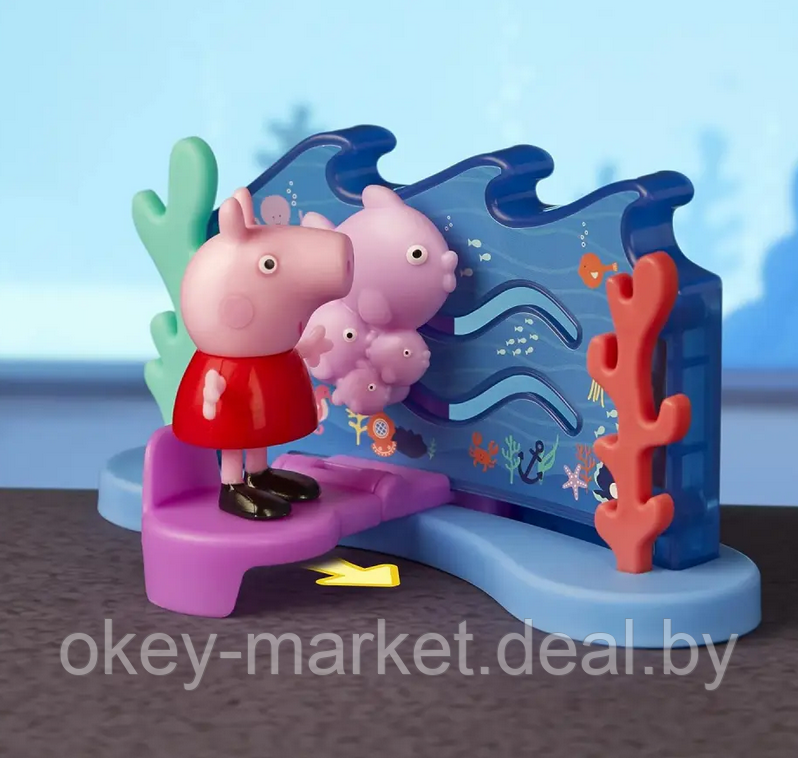 Игровой набор Hasbro Свинки Пеппы Peppa Pig Приключения в океанариуме F4411 - фото 6 - id-p216713948