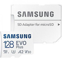 Карта памяти Samsung EVO PLUS microSDXC 128Gb UHS-I U3 130MB/s (R)