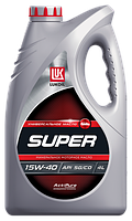 Моторное масло Лукойл Супер 15W40 SG/CD 4L
