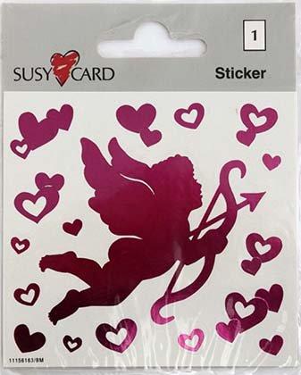 Наклейки детские Susy Card 8*7,5 см, 2 л., «Купидон» - фото 1 - id-p216717438