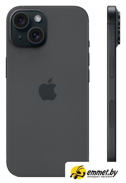 Смартфон Apple iPhone 15 128GB (черный) - фото 2 - id-p216718317