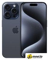 Смартфон Apple iPhone 15 Pro 128GB (синий титан)