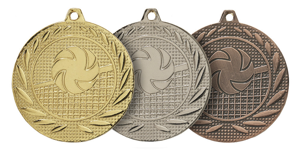 Медаль "Волейбол " 1-е место , 50 мм , без ленточки , арт.515 - фото 2 - id-p216719257