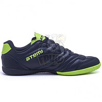Бутсы зальные подростковые Atemi SBA-004 Indoor Junior (темно-синий/салатовый) (арт. SBA-004IJ-DNG)