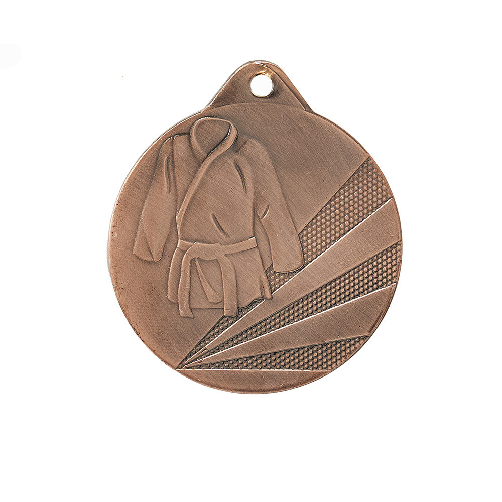 Медаль "Карате " 3 -е  место ,  50 мм , без ленточки , арт.516 Бронза