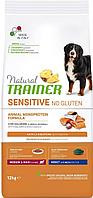Trainer Natural Sensitive No Gluten Medium&Maxi Adult (Лосось), 3 кг