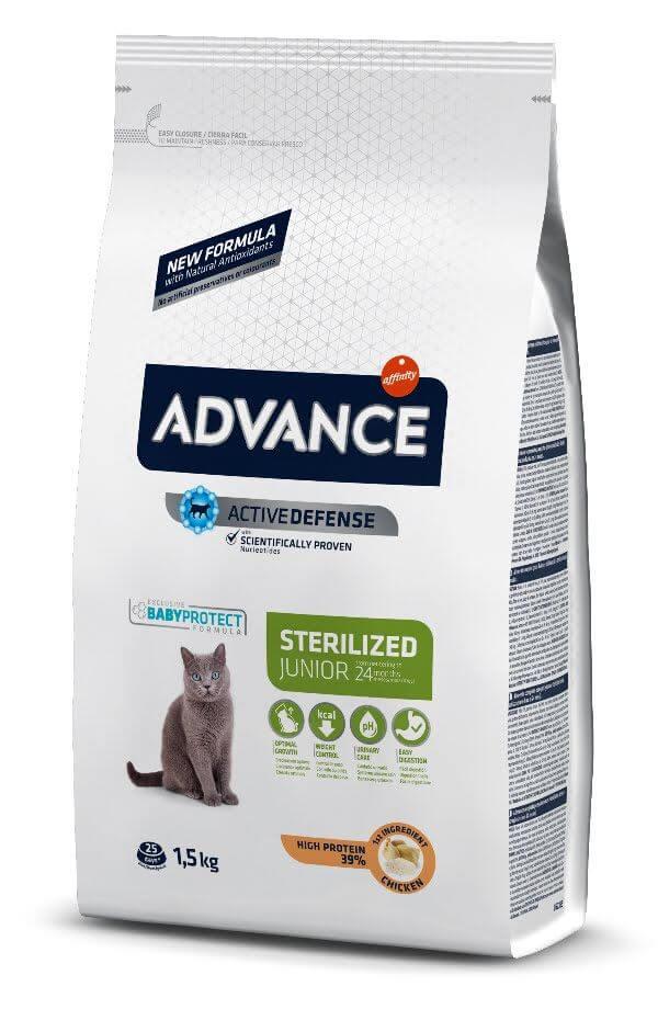 Advance Cat Young Sterilized (Курица и рис),1,5 кг - фото 1 - id-p216719591