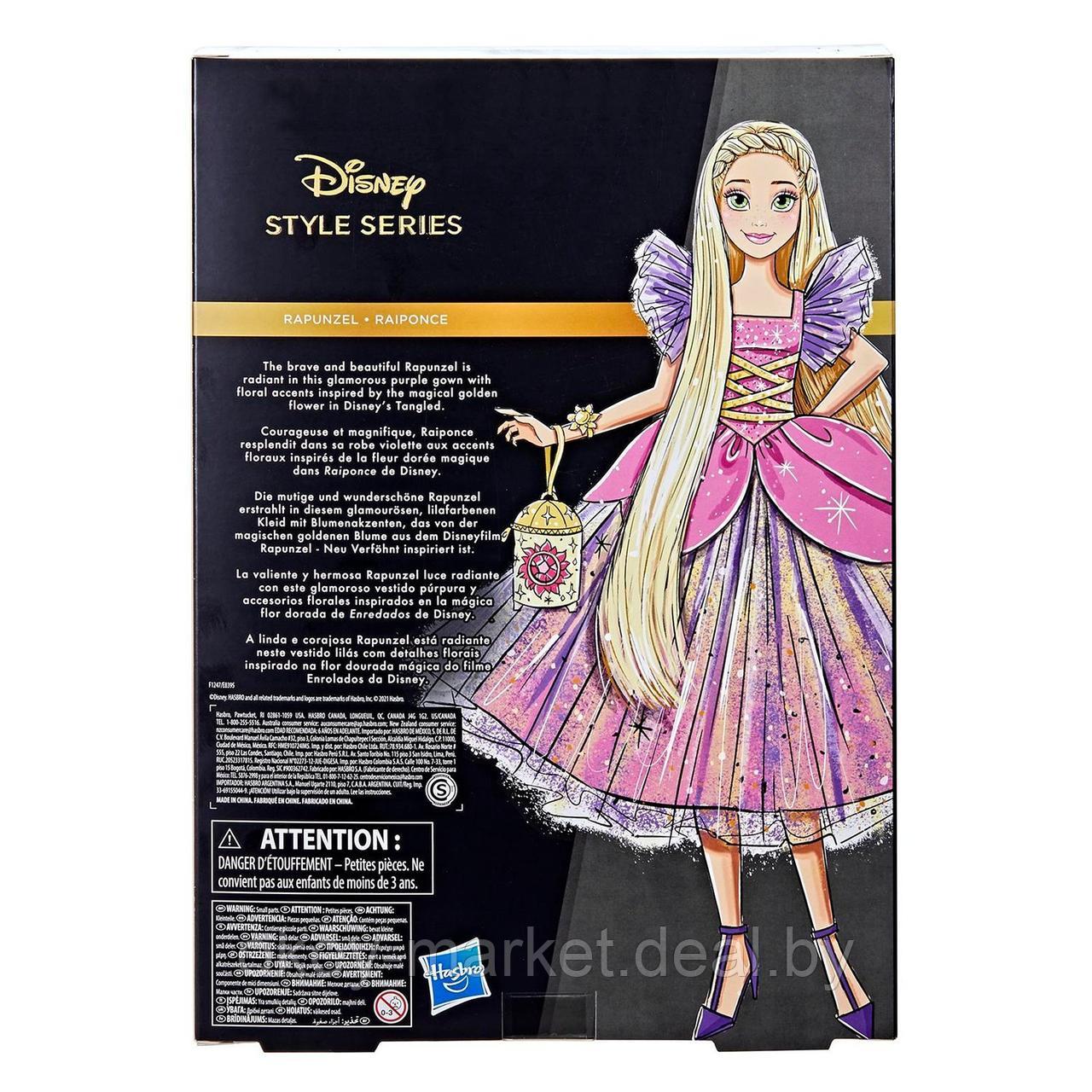Кукла Принцессы Дисней Модная Рапунцель Hasbro F1247 - фото 9 - id-p216719673