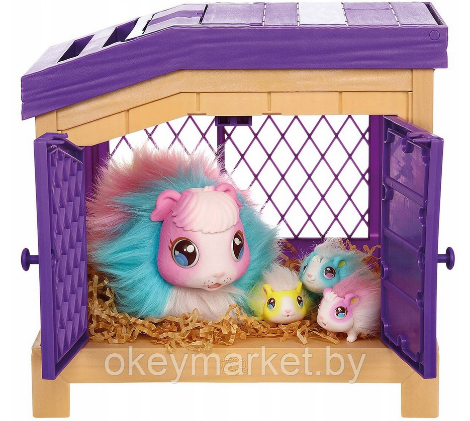 Интерактивная игрушка Little Live Pets Семья радужных морских свинок 26516, фото 2