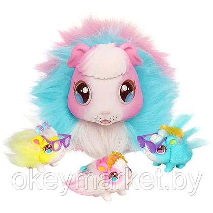 Интерактивная игрушка Little Live Pets Семья радужных морских свинок 26516, фото 3