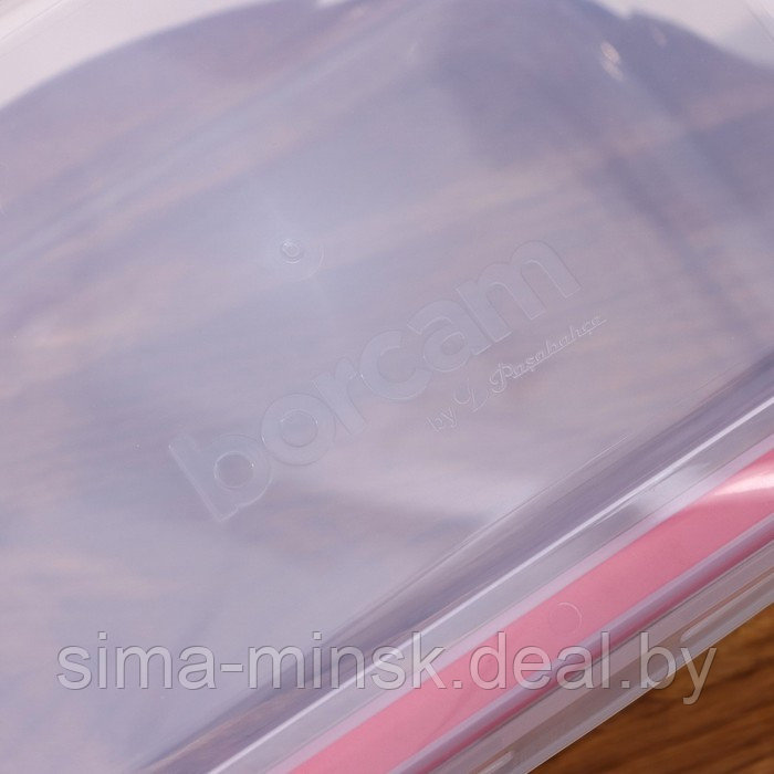 Контейнер прямоугольный Borcam, стеклянный, 1800 мл, с крышкой - фото 3 - id-p214821377