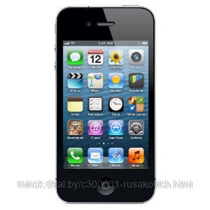 Дисплейный модуль APPLE iPhone 4GS черный/белый (оригинал)