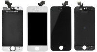 Дисплейный модуль APPLE iPhone 5G черный/белый, фото 4