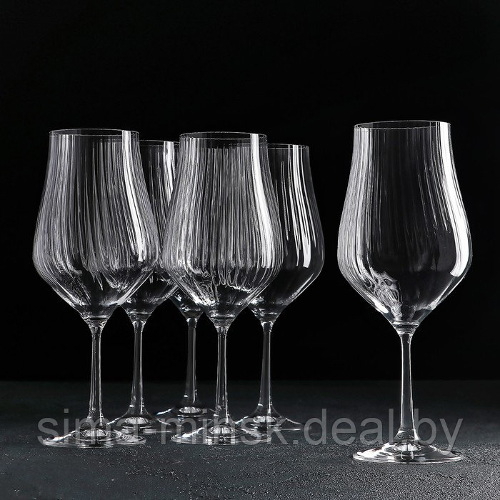 Набор бокалов для вина «Тулипа», 450 мл, 6 шт - фото 1 - id-p216676339