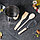 Подарочный набор кухонных принадлежностей, 4 предмета: раздвижная форма, лопатка, ложка, венчик, фото 2