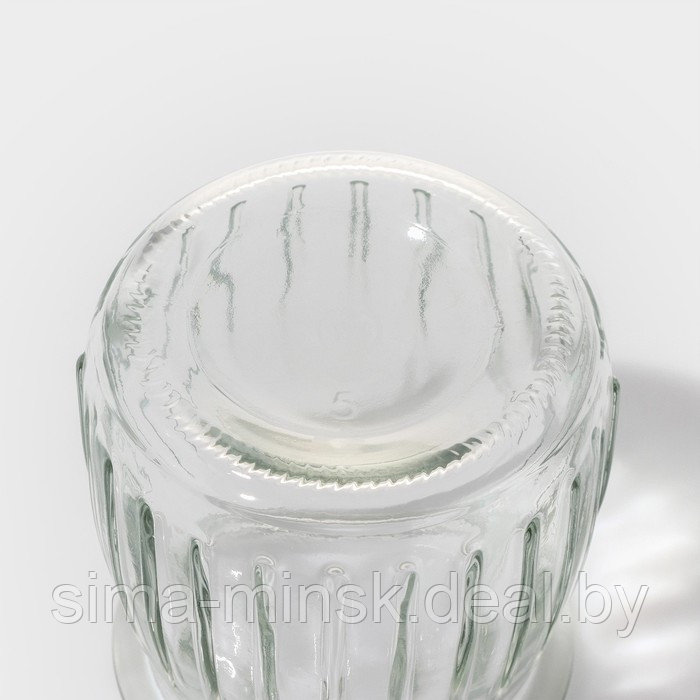 Набор баночек стеклянных для специй с пробковой крышкой Доляна «Парфе», 200 мл, 7,4×8 см, 12 шт - фото 6 - id-p215501741