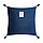 Чехол на подушку 2шт. с кисточками Этель цвет синий, 45х45 см, 100% п/э, велюр, фото 5