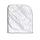 Наматрасник стёганный Comfort Line 180х200 см, с резинками по углам, цвет белый, фото 4