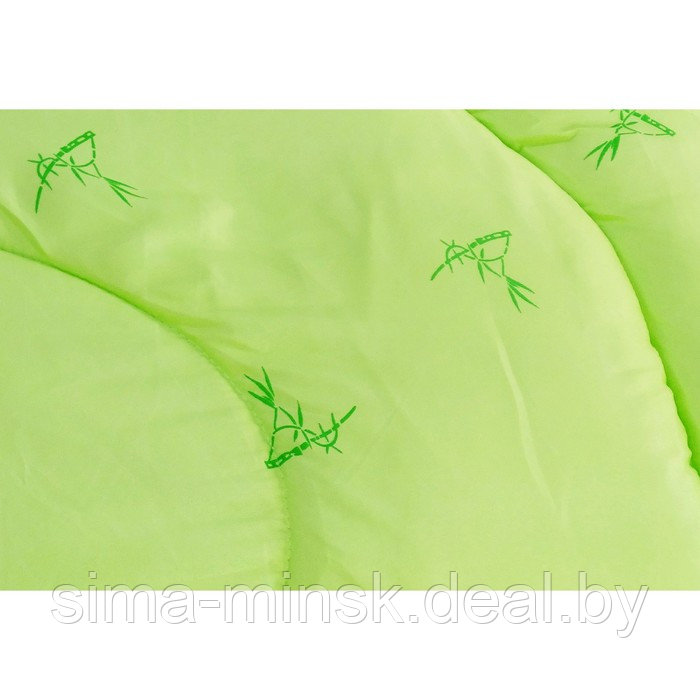 Одеяло, размер 172×205±2 см, бамбуковое волокно, салатовый - фото 2 - id-p216723123