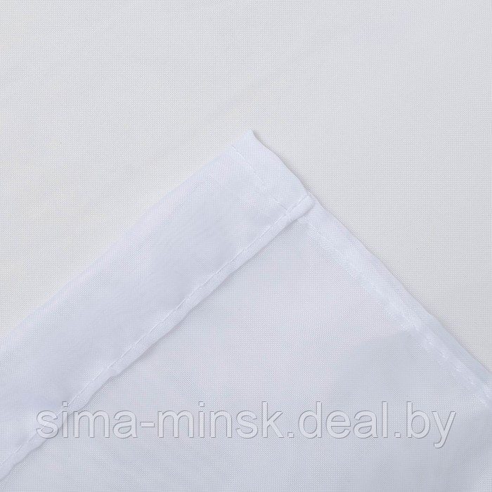 Тюль вуаль 500х260 см, 1шт, цвет белый, 100% полиэстер - фото 3 - id-p199907662