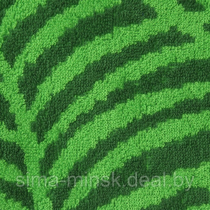 Полотенце махровое Tropical color, 100х150 см, цвет зелёный - фото 2 - id-p206435668