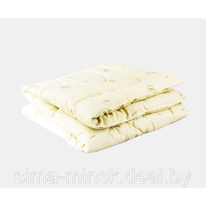 Одеяло всесезонное, размер 140 × 205 см, овечья шерсть - фото 1 - id-p216723204