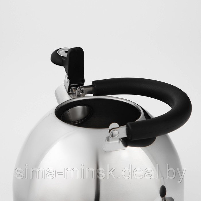 Чайник из нержавеющей стали со свистком, 1,8 л - фото 5 - id-p120355890